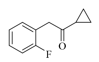 Cyclopropyl-2-(2-fluorophenyl)ethan-1-one